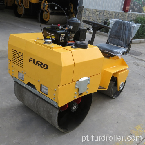 Preço barato compactador de rolo de estrada compactador de solo rolo vibratório FYL-855